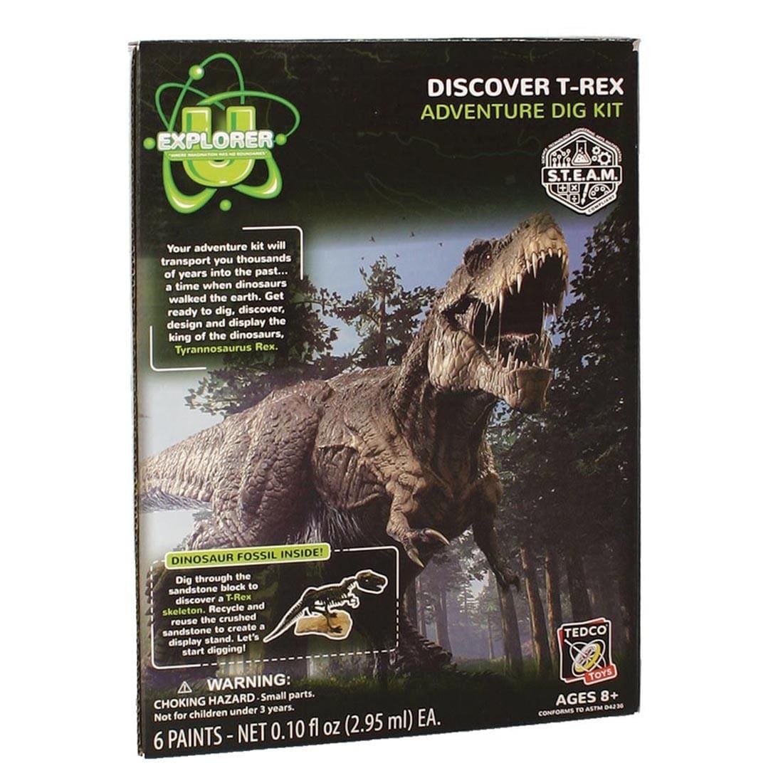 Discover T-Rex Adventure Dig Kit by Tedco