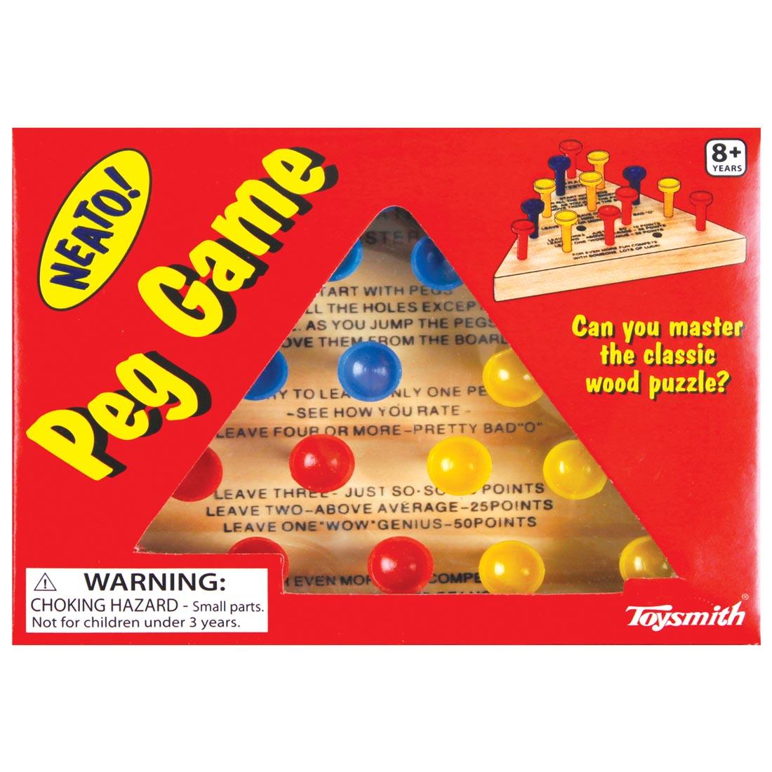 Toysmith Classic Wooden Peg Game