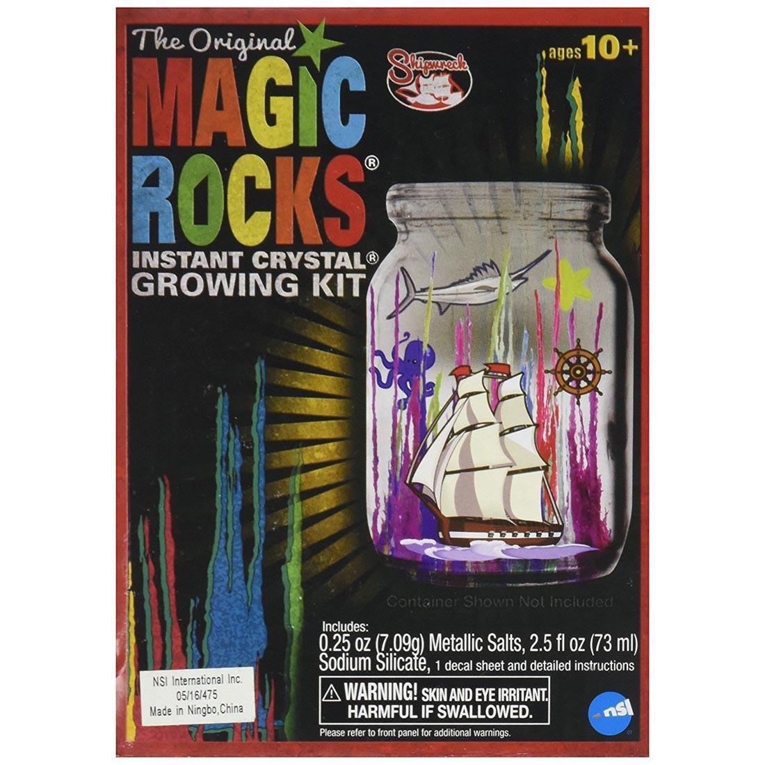 The Original Magic Rocks Instant Crystal Growing Kit