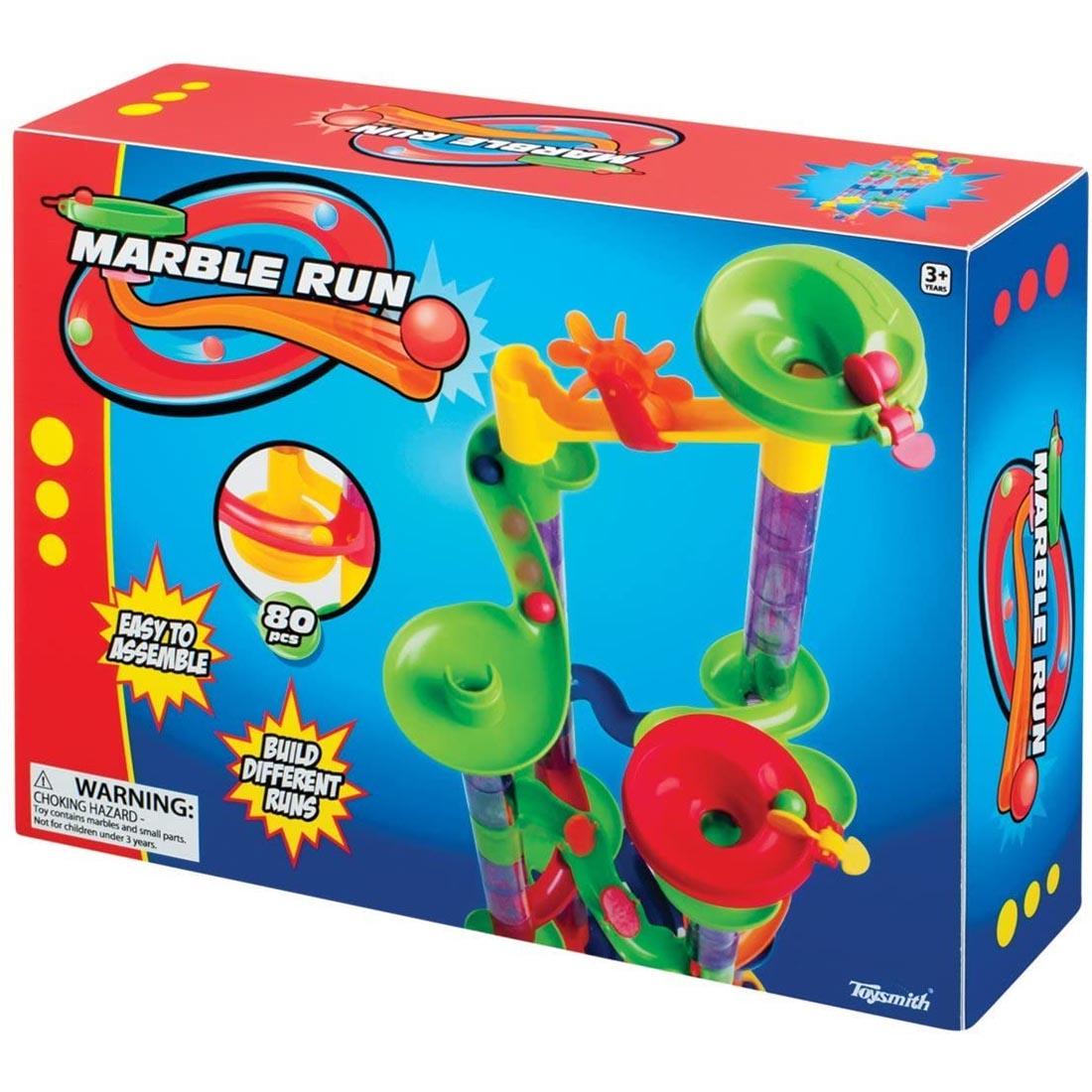 80-Piece Marble Run By Toysmith