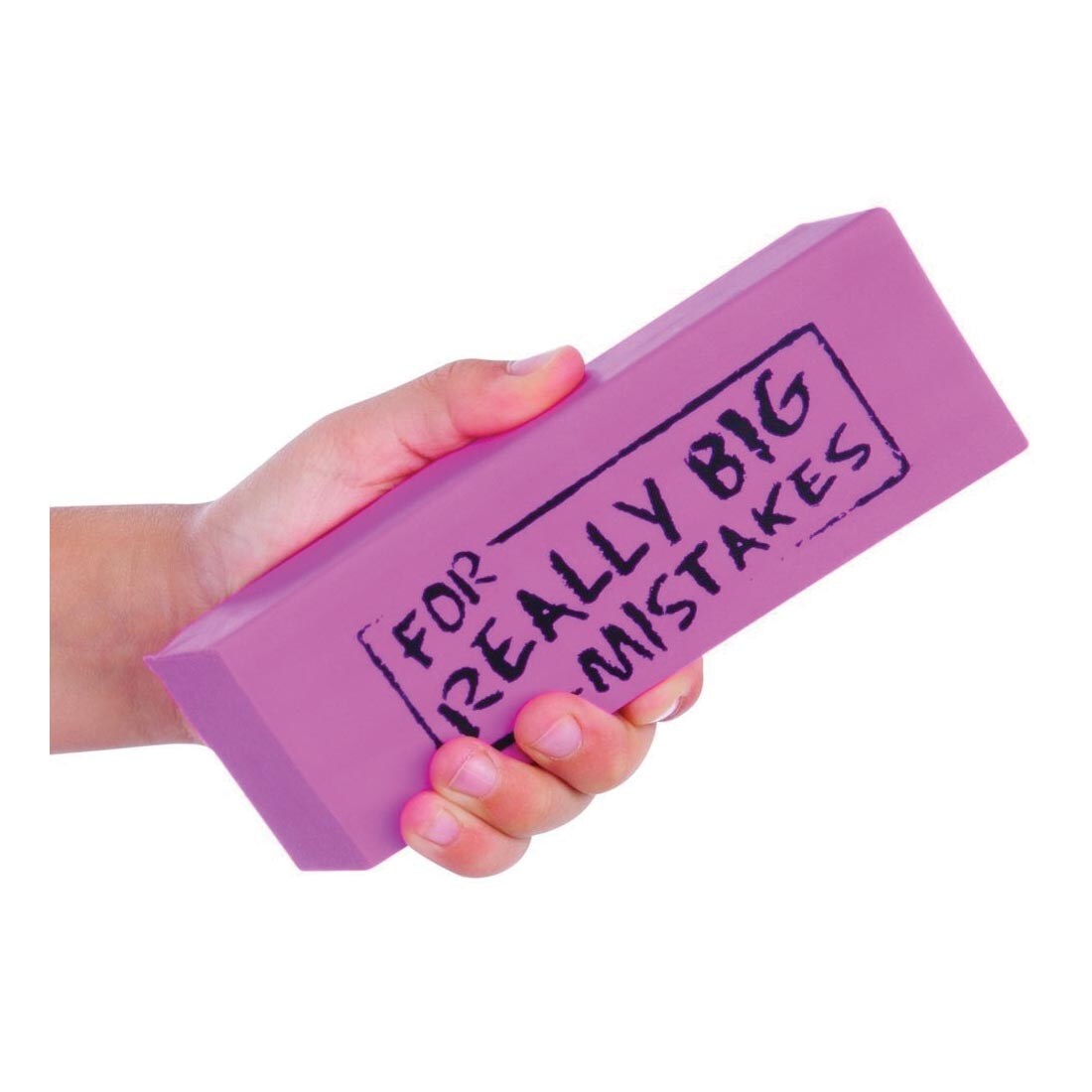 Big Eraser that says For Really Big Mistakes