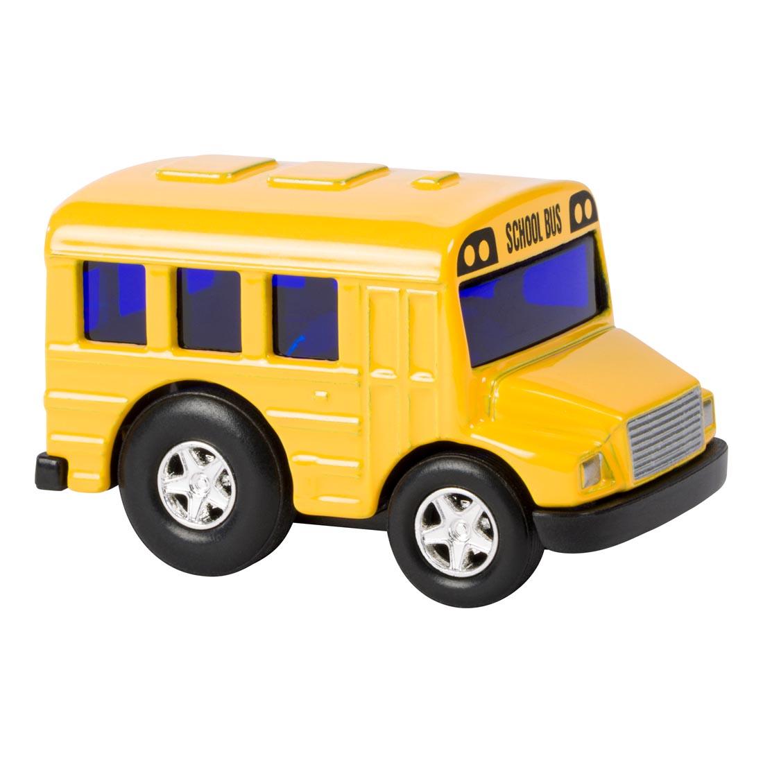 Mini School Bus Pull-Back Toy By Toysmith