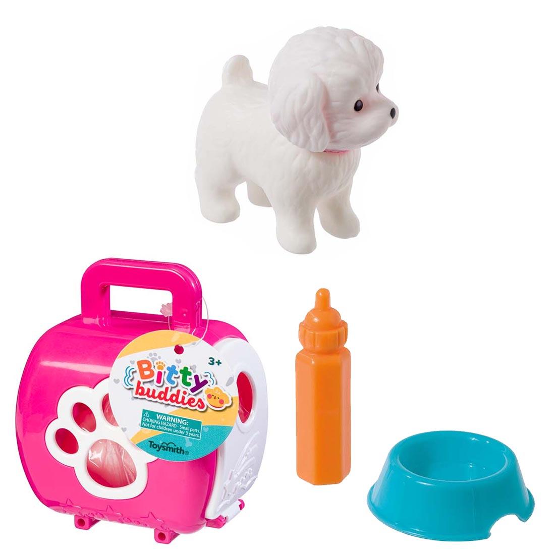 The dog version of the Bitty Buddy Toy By Toysmith