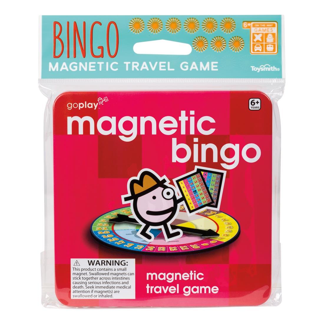 Bingo Magnetic Travel Game By Toysmith