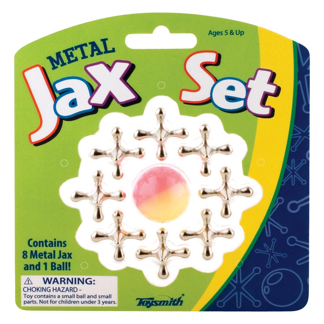 Toysmith Metal Jax & Ball