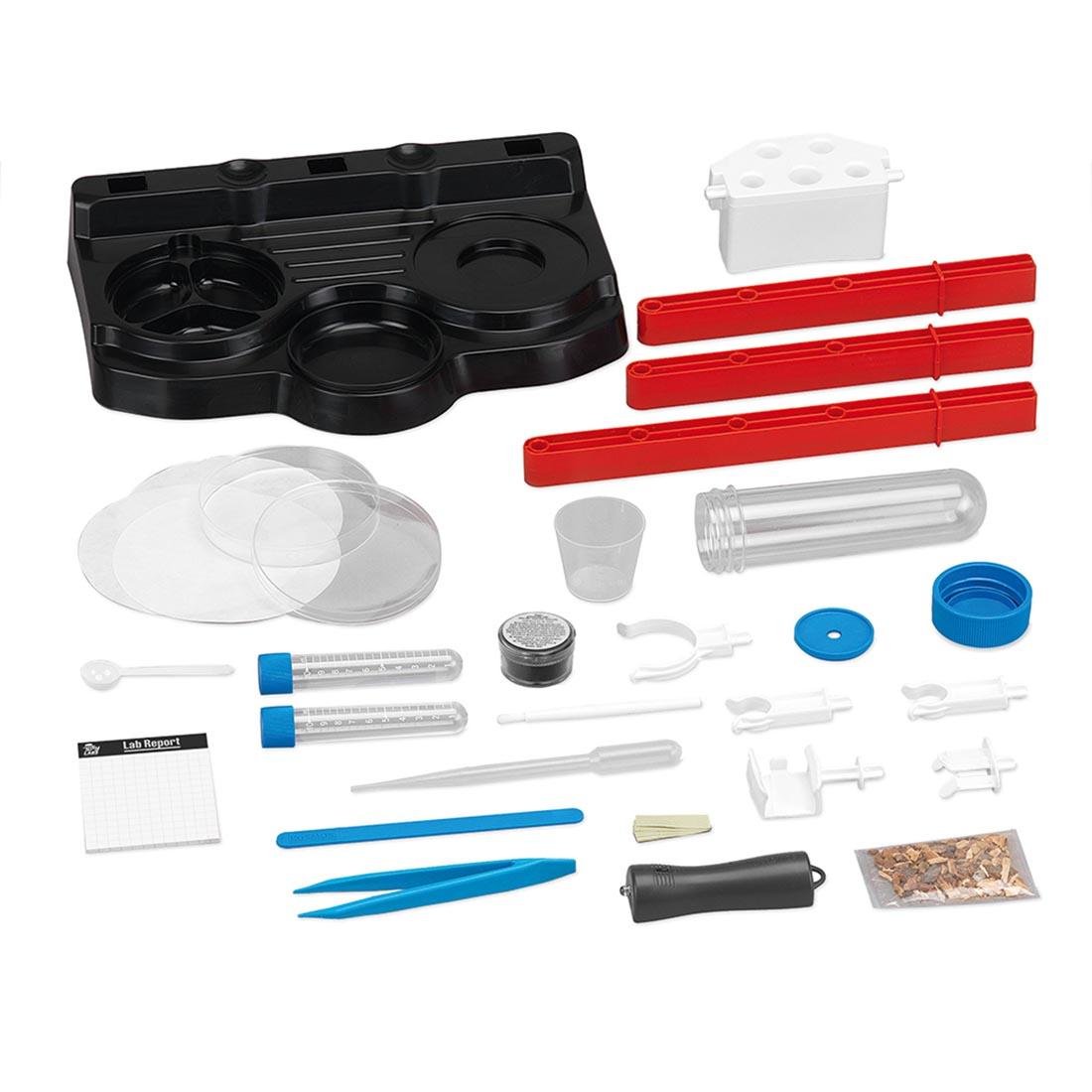 components of Spy Labs: Forensic Investigation Kit