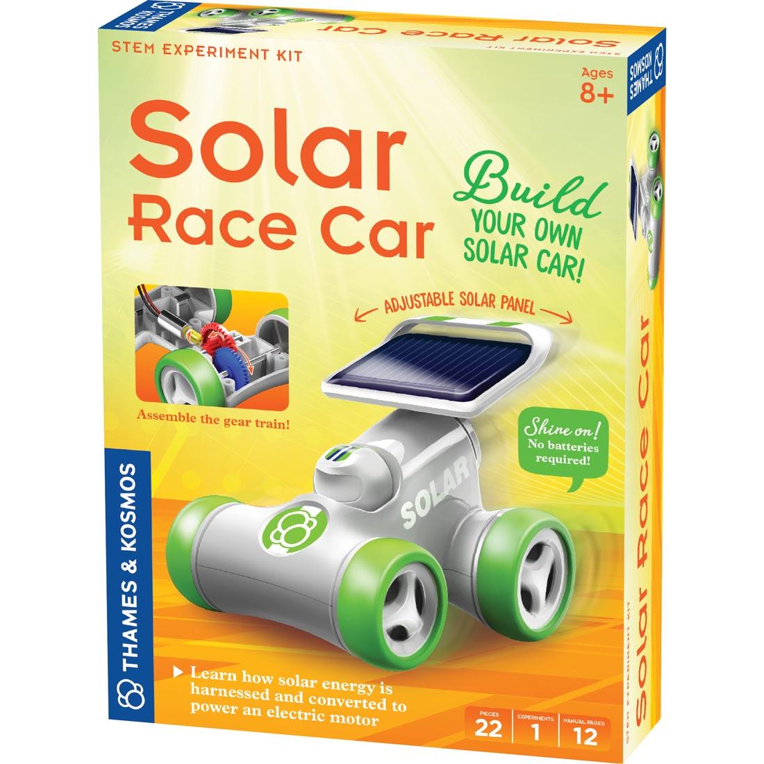 front of box for the Solar Race Car