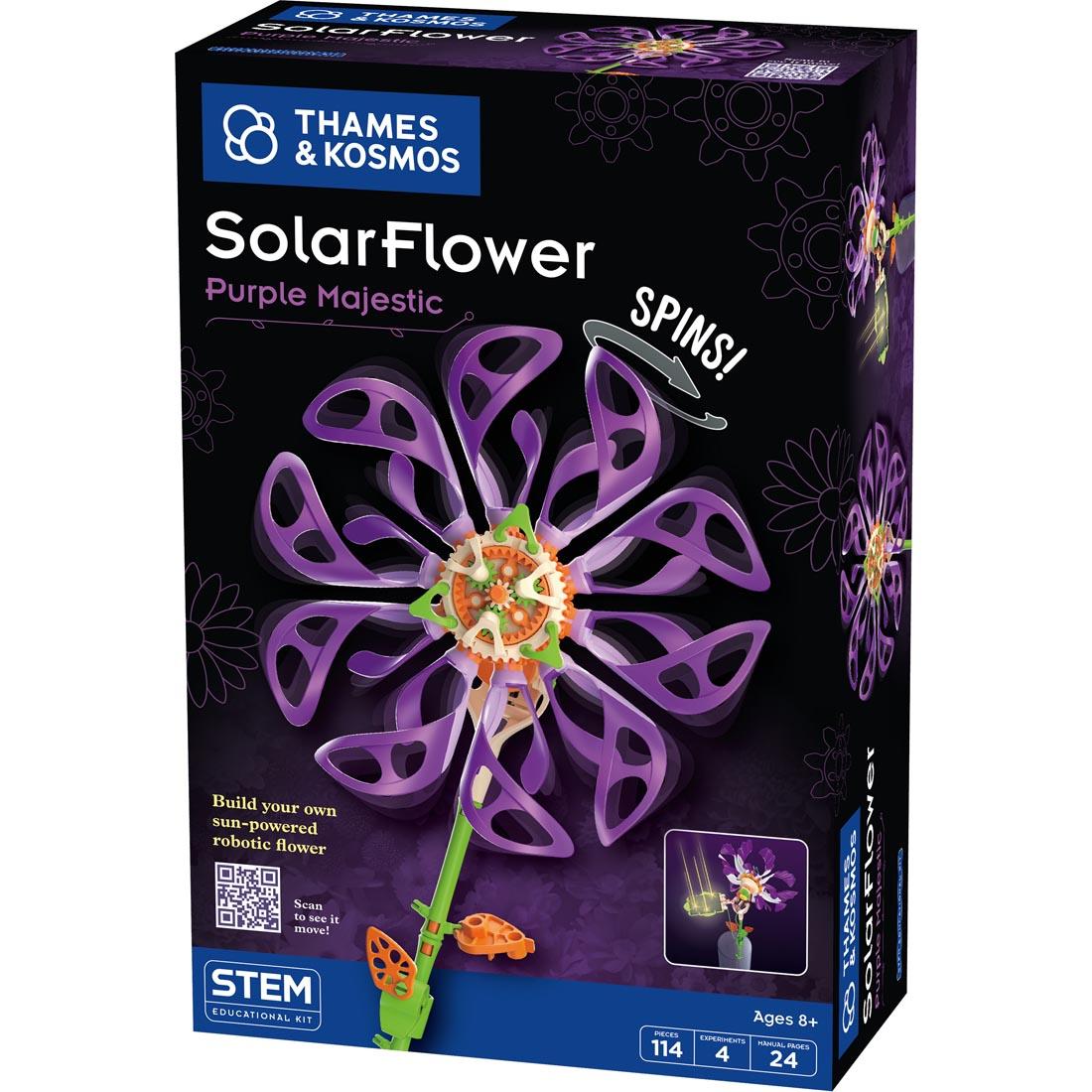 Purple Majestic SolarFlower Science Kit By Thames & Kosmos
