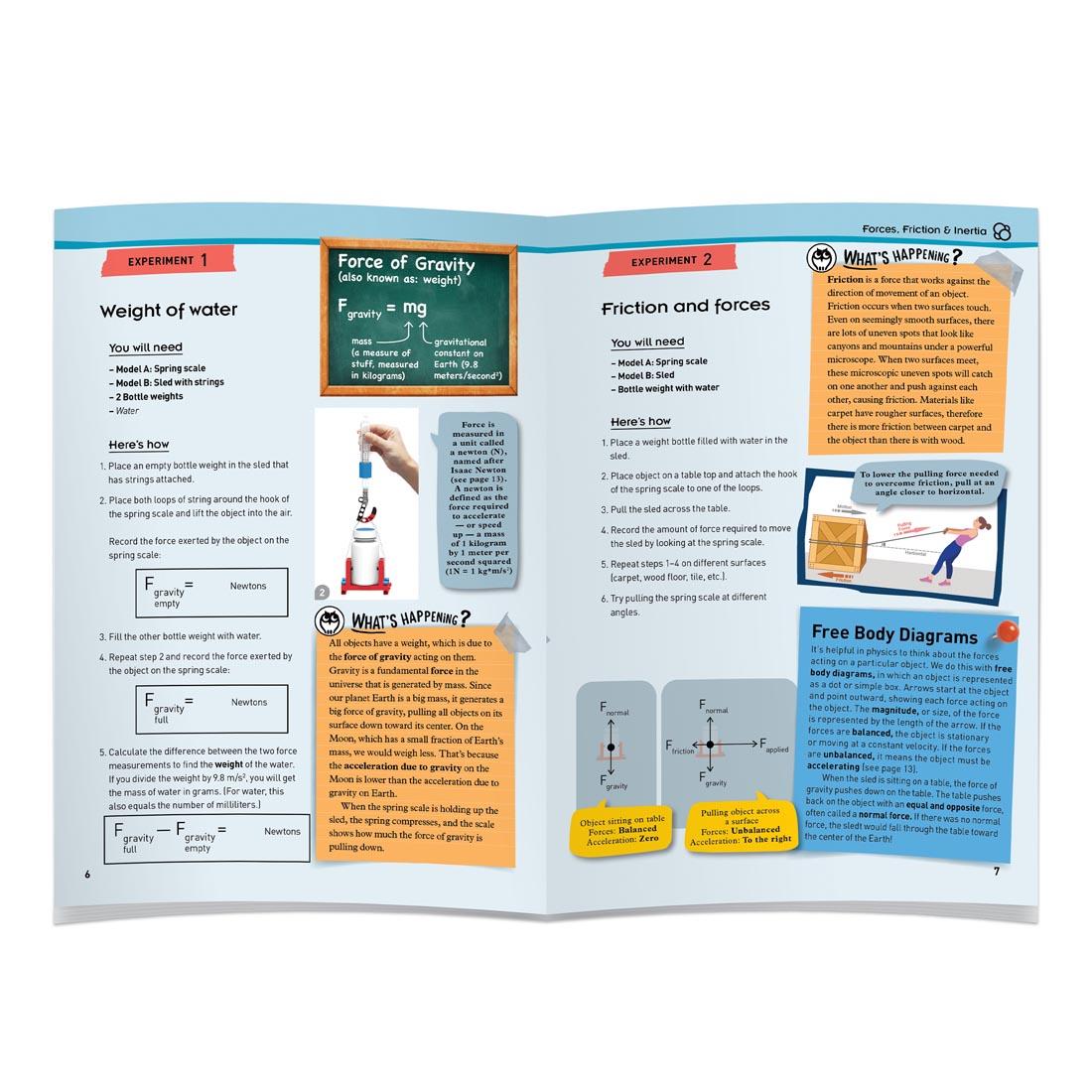 instruction manual for Forces, Motion & Energy By Thames & Kosmos