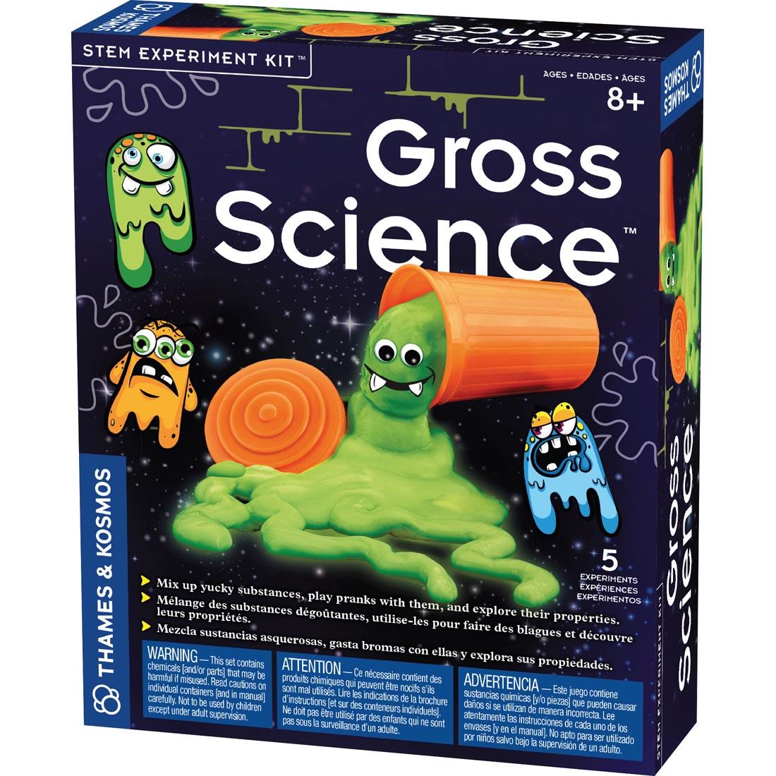 front of box for the Gross Science Kit