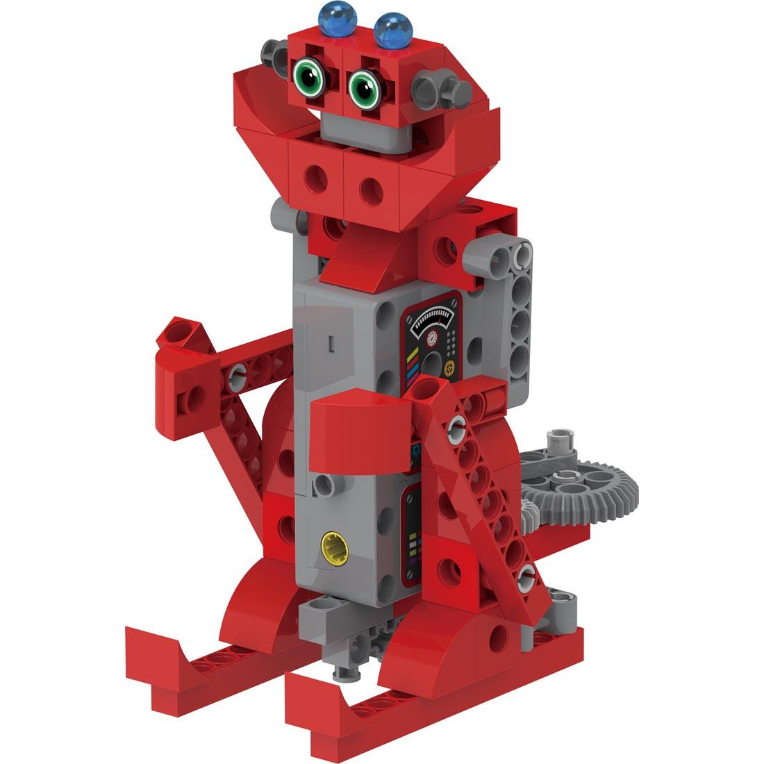 example model built using the Kids First Robot Factory