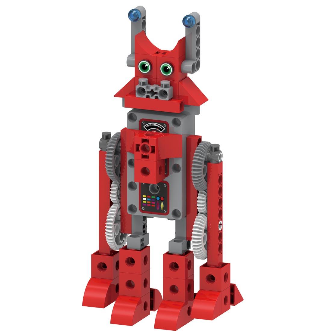 example model built using the Kids First Robot Factory