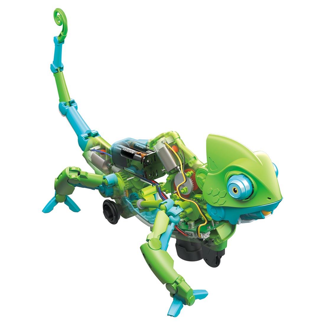 example of completed My Robotic Pet Coding Chameleon