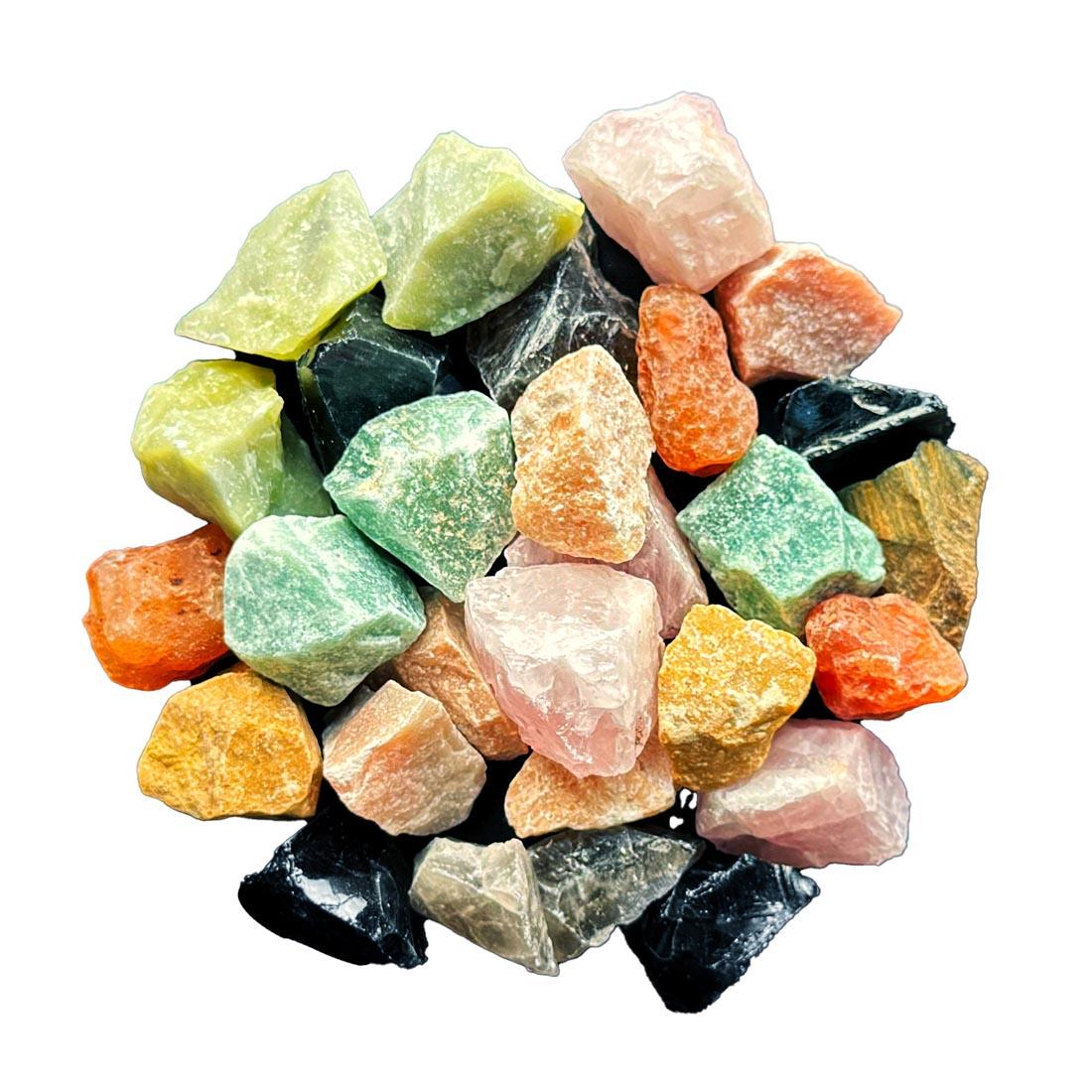 pile of rocks from the Rock Tumbler Refill Pack by Thames & Kosmos