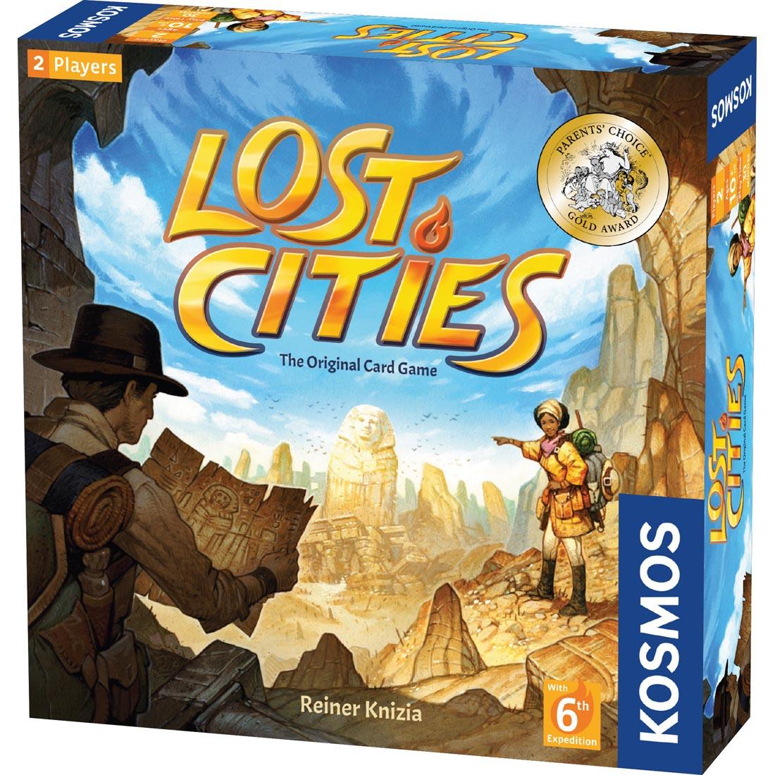 Lost Cities Card Game By Kosmos