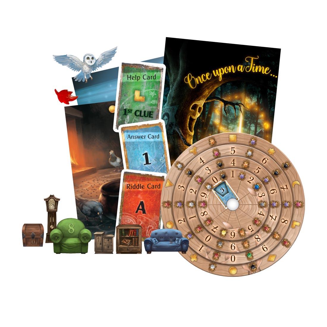 components of EXIT The Game: The Enchanted Forest
