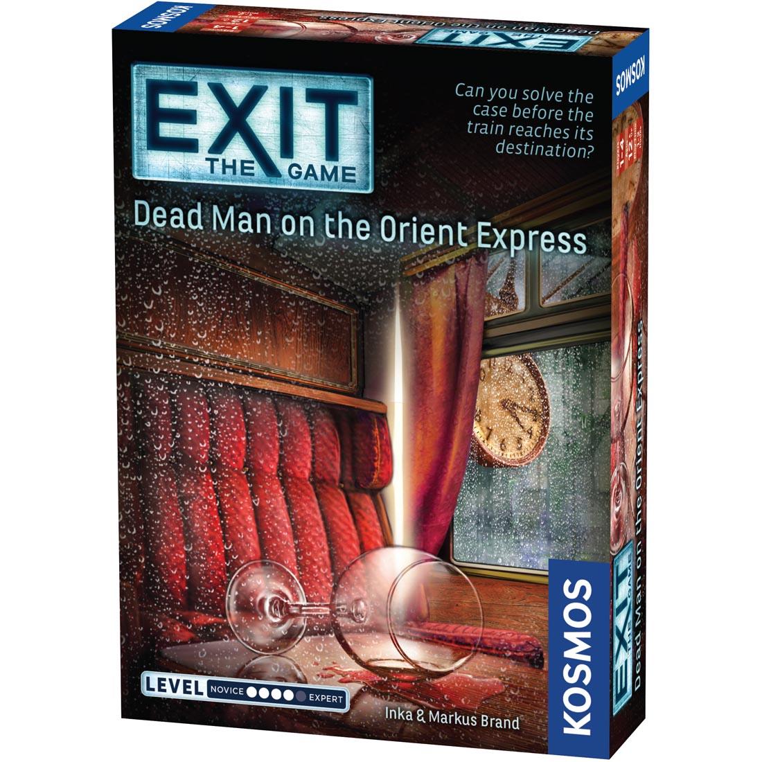 front of box for EXIT The Game: Dead Man on the Orient Express
