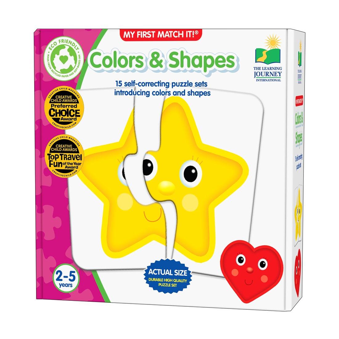My First Match It! Game: Colors and Shapes By The Learning Journey