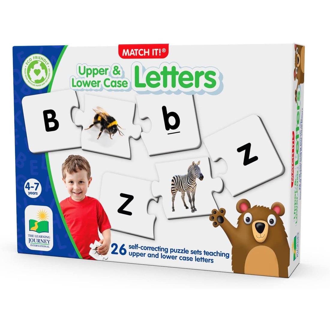 Upper & Lower Case Letters Match It! By The Learning Journey