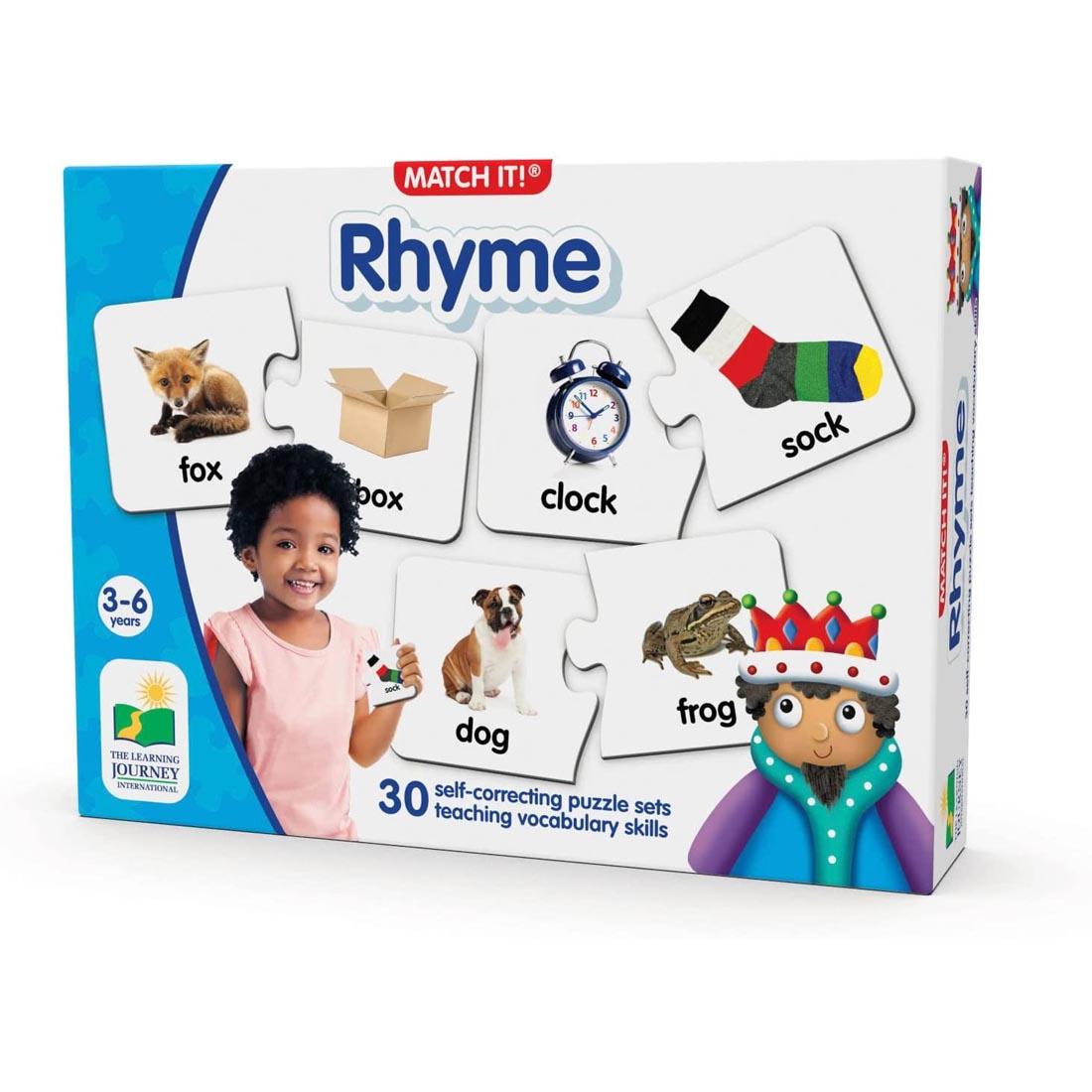 Rhyme Match It! By The Learning Journey