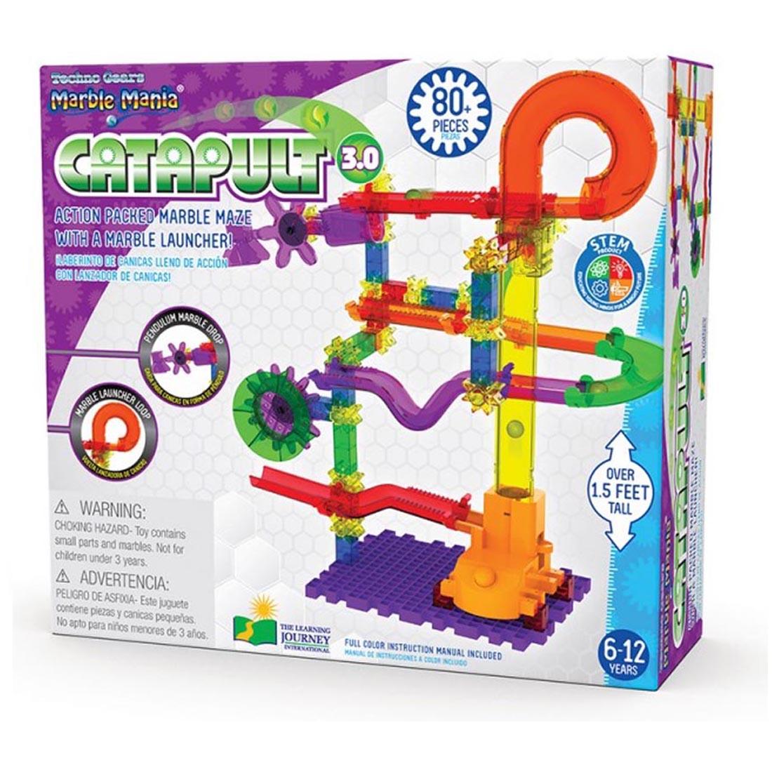 Techno Gears Marble Mania Catapult 3.0 by The Learning Journey