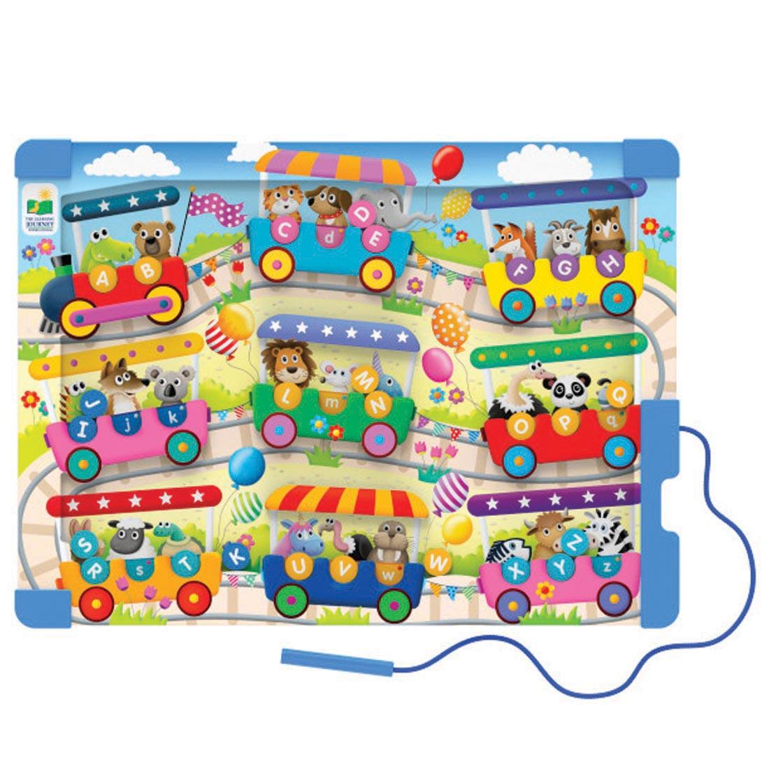 Sort & Learn Magnetic Puzzle ABCs By The Learning Journey