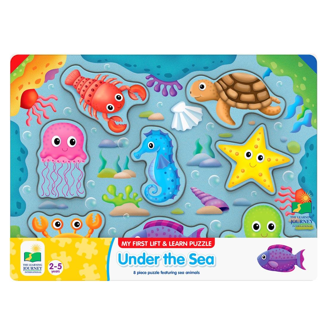 My First Lift & Learn Under The Sea Puzzle By The Learning Journey