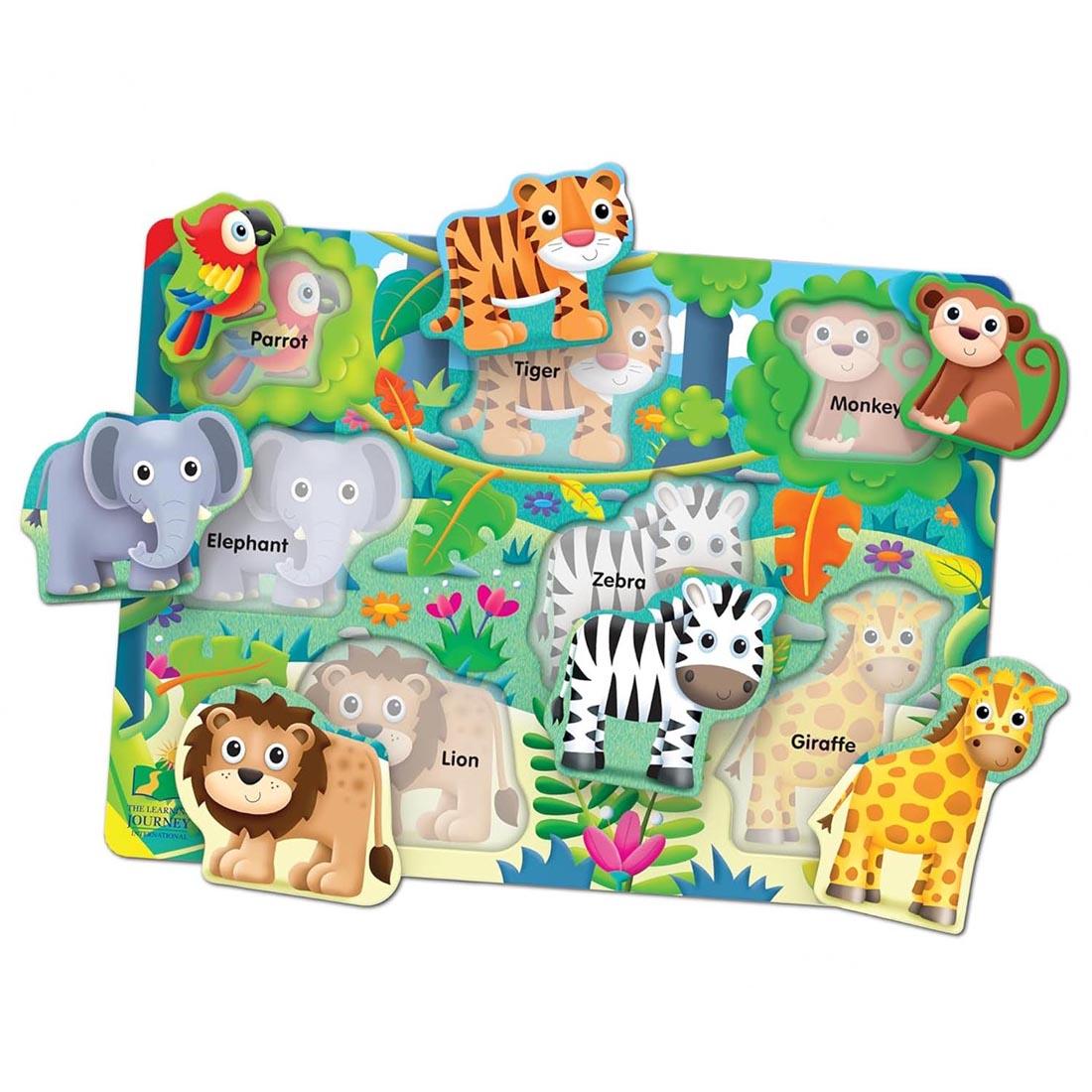 My First Lift & Learn Jungle Puzzle By The Learning Journey