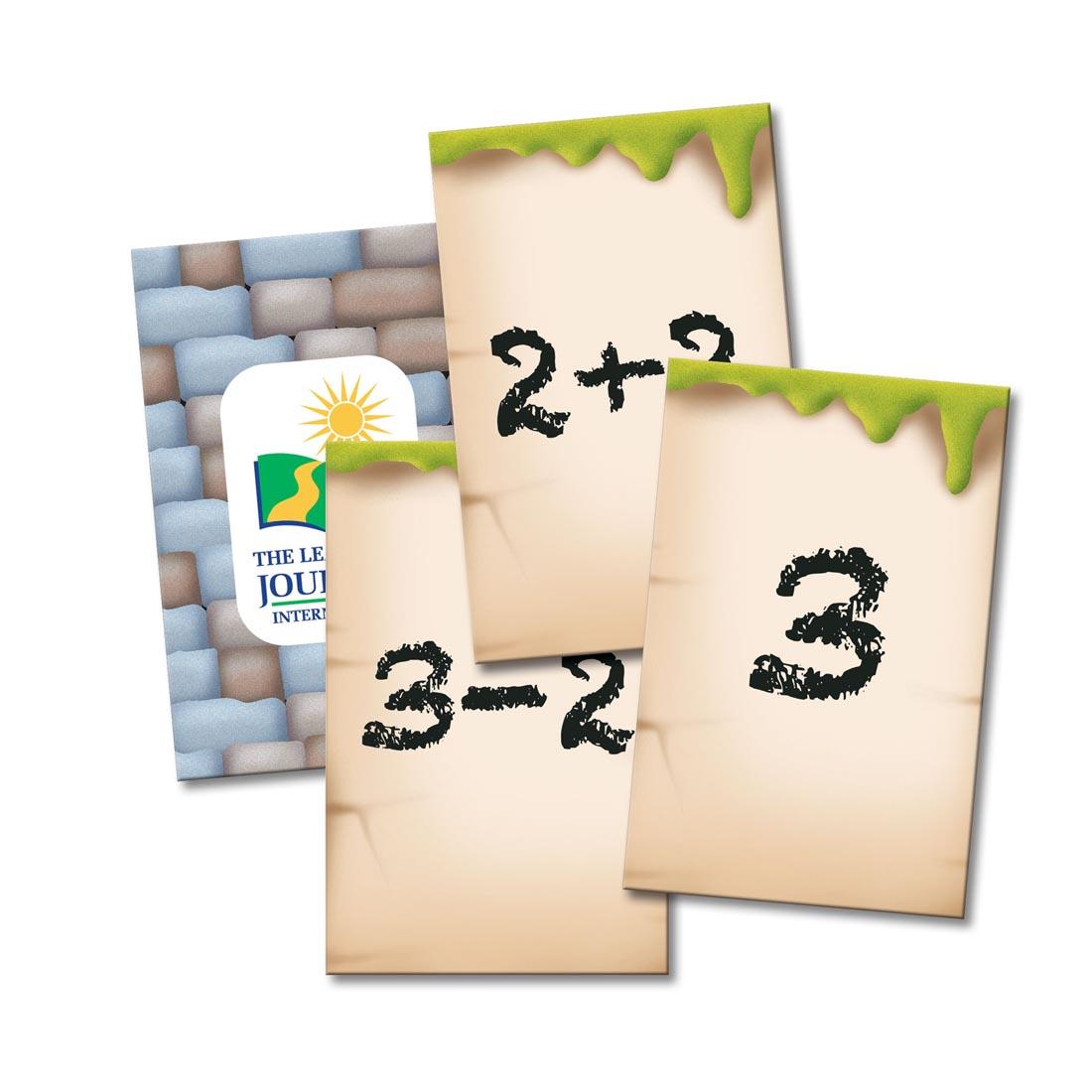 Example cards from the Play It! 123 Treasure Hunt Game by The Learning Journey