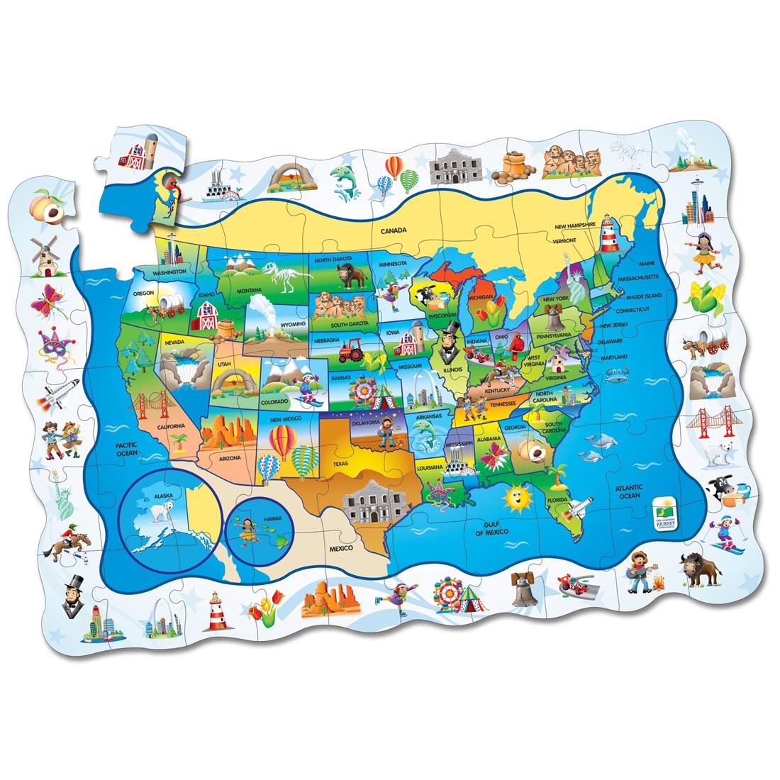 Puzzle Doubles! Find It! USA by The Learning Journey