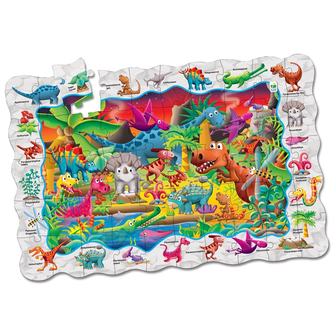 Puzzle Doubles! Find It! Dino by The Learning Journey