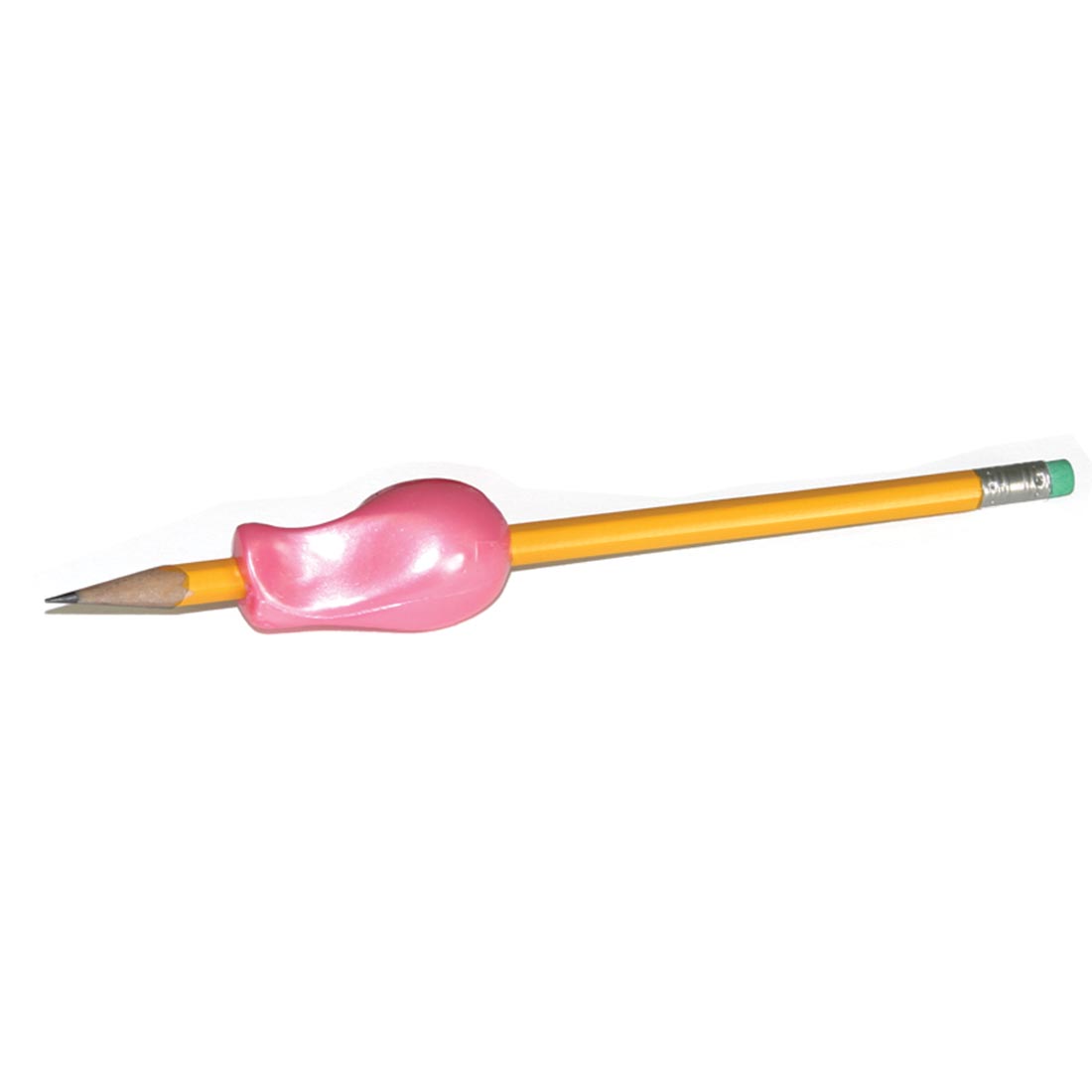 The Pencil Grip Jumbo Size Metallic on a pencil