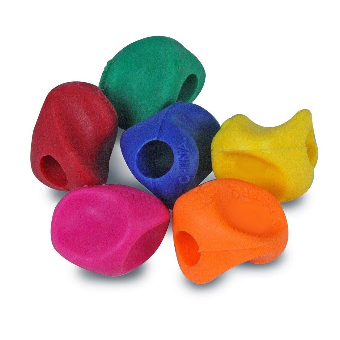 Six Mini Pencil Grips