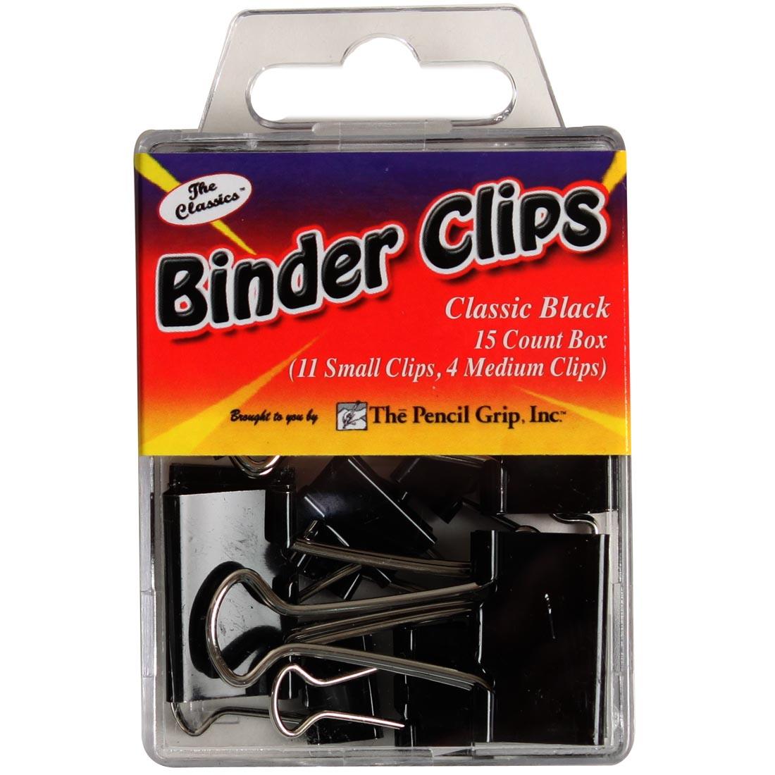 The Classics Assorted Binder Clips 15-Count Package