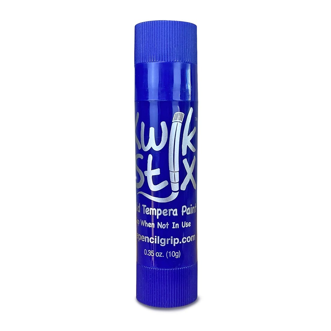 Stick of Blue Kwik Stix Solid Tempera Paint