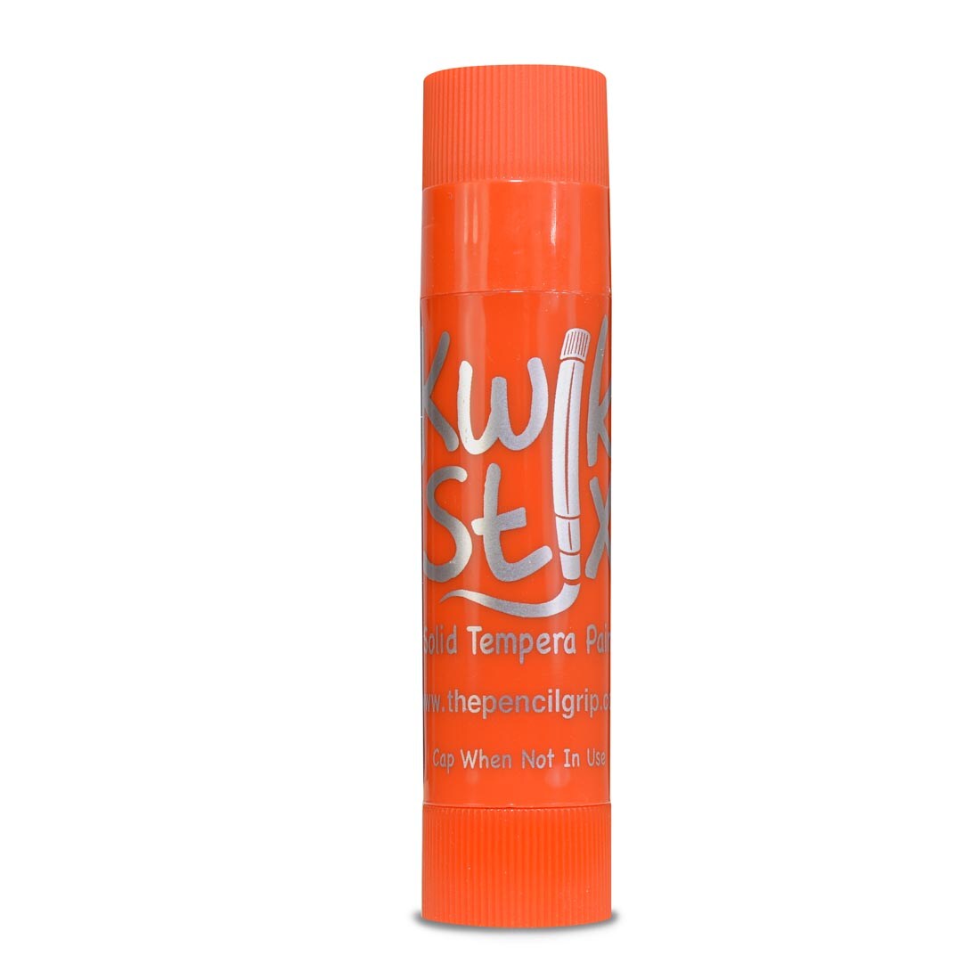 Stick of Orange Kwik Stix Solid Tempera Paint