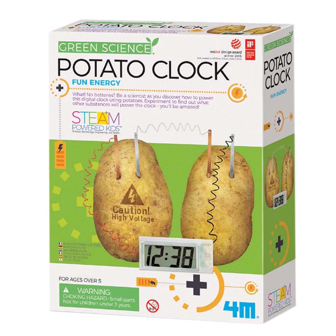 4M Green Science Potato Clock