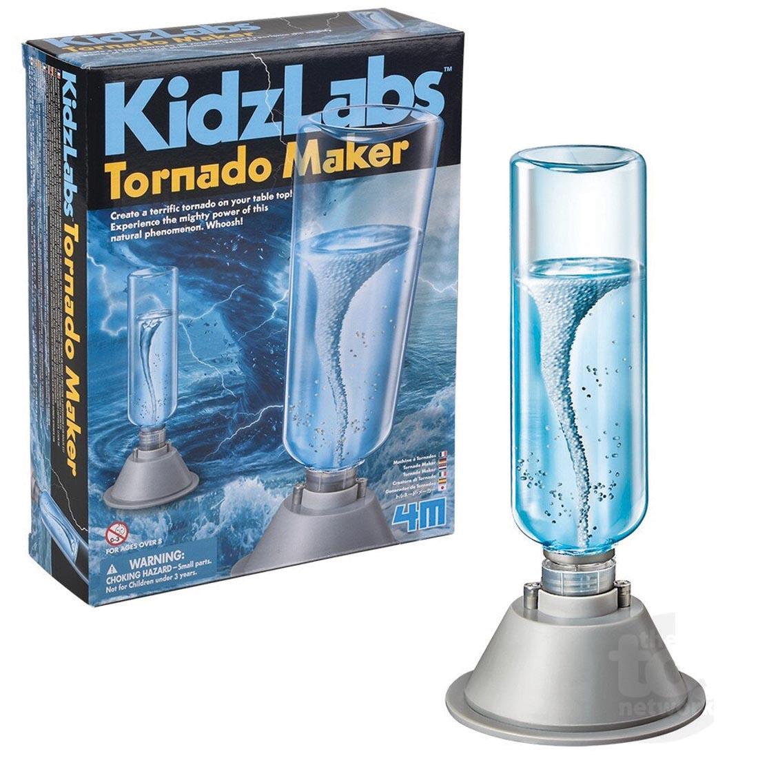 Tornado Maker by KidzLabs beside its box