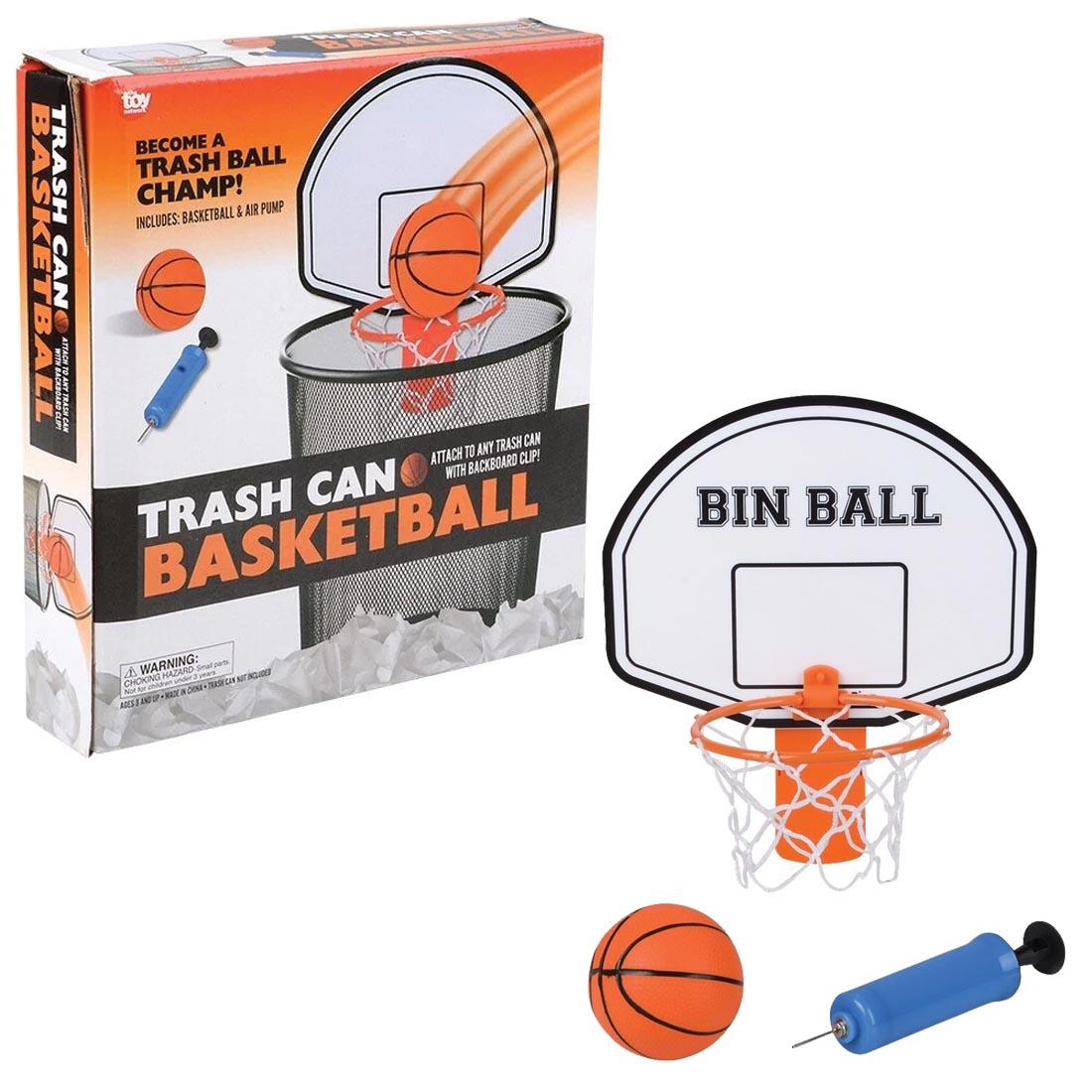 Trash Can Basketball Set