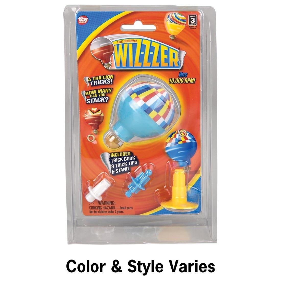 Wiz-z-z-er Toy in its package plus text Color & Style Varies