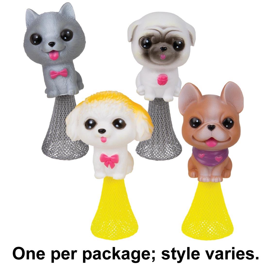4 Pop Coil Dogs plus text One per package; style varies