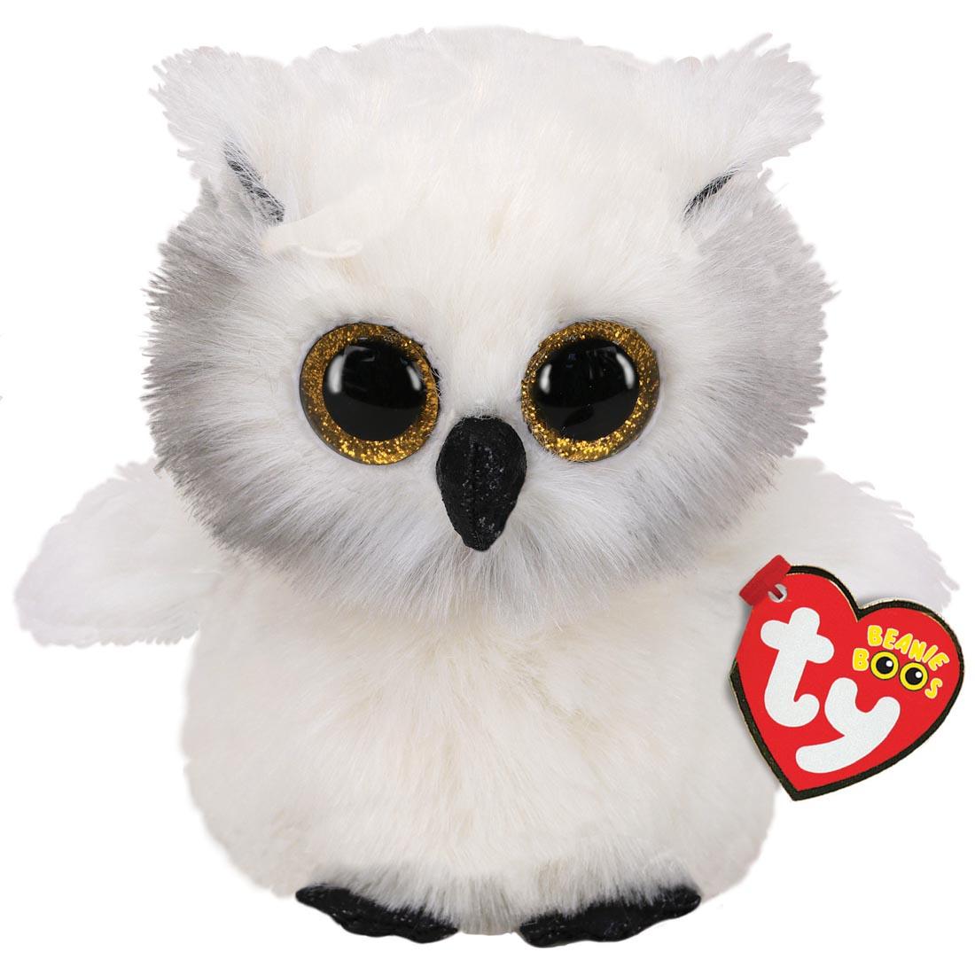 Austin White Owl Ty Beanie Boo