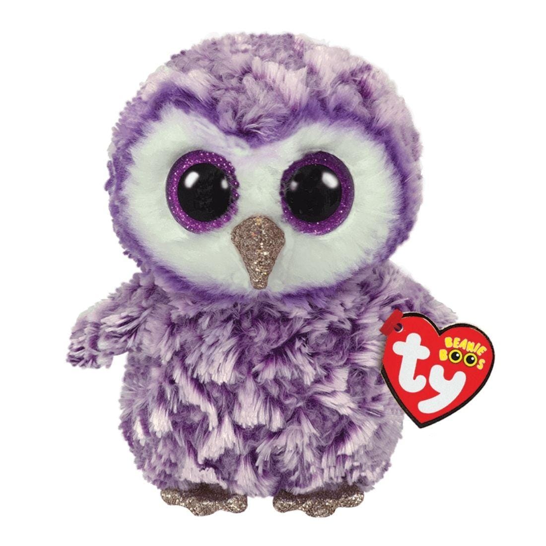 Moonlight Purple Owl Ty Beanie Boo