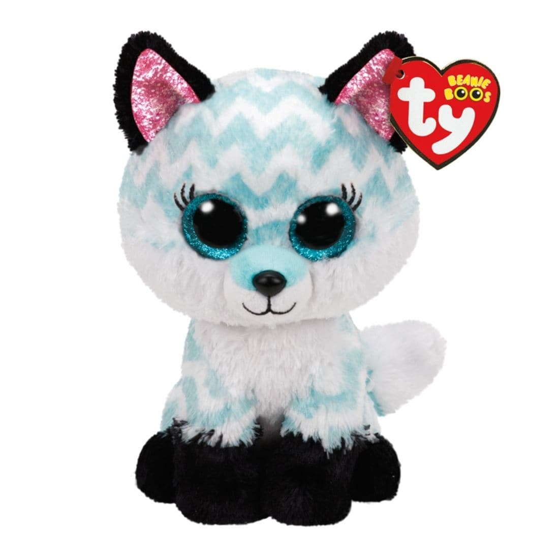 Atlas Aqua Fox Ty Beanie Boo