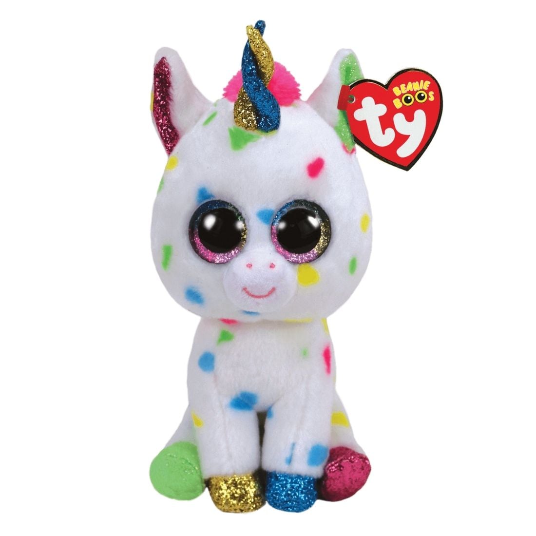 Harmonie Multicolor Unicorn Ty Beanie Boo