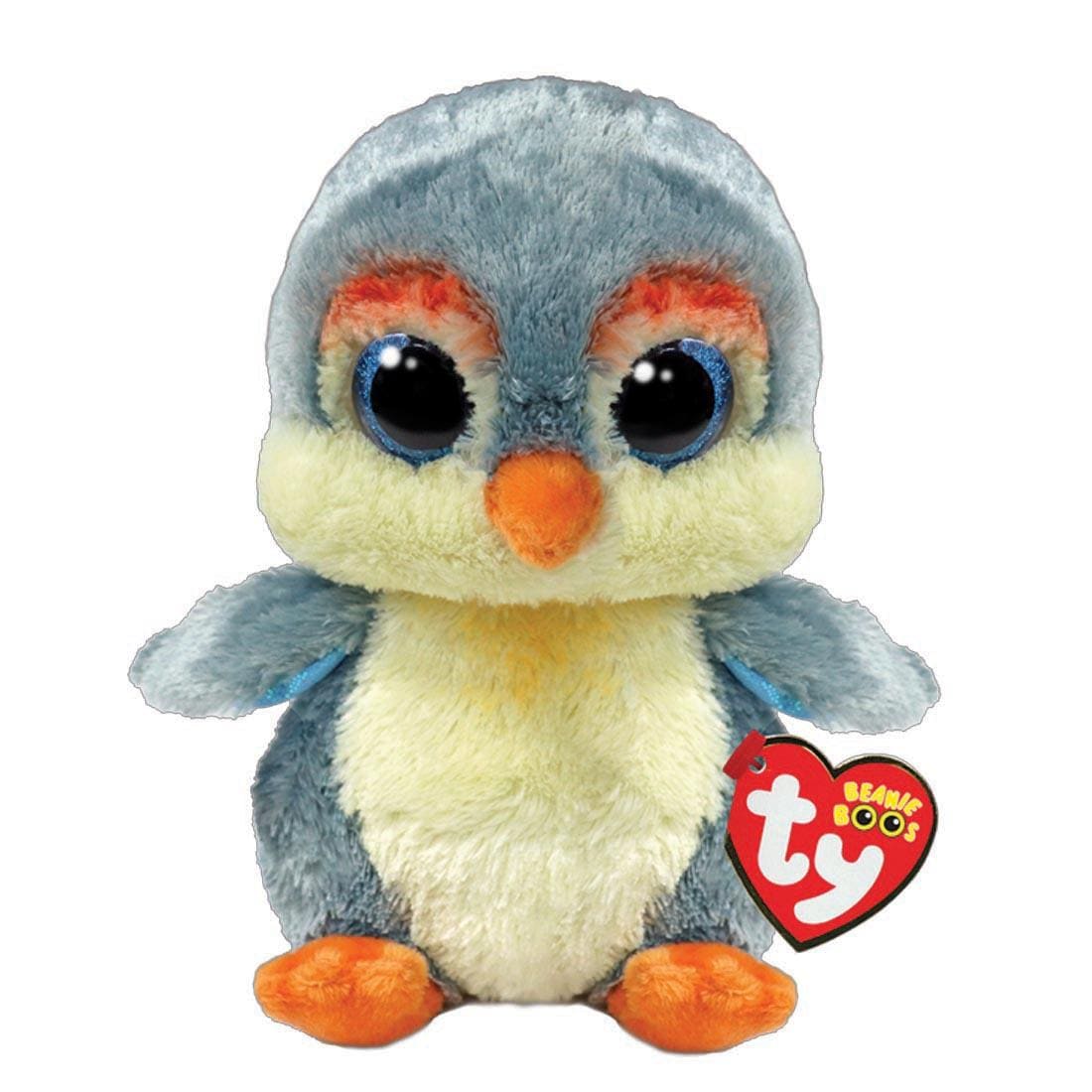 Fisher Gray Penguin Ty Beanie Boo