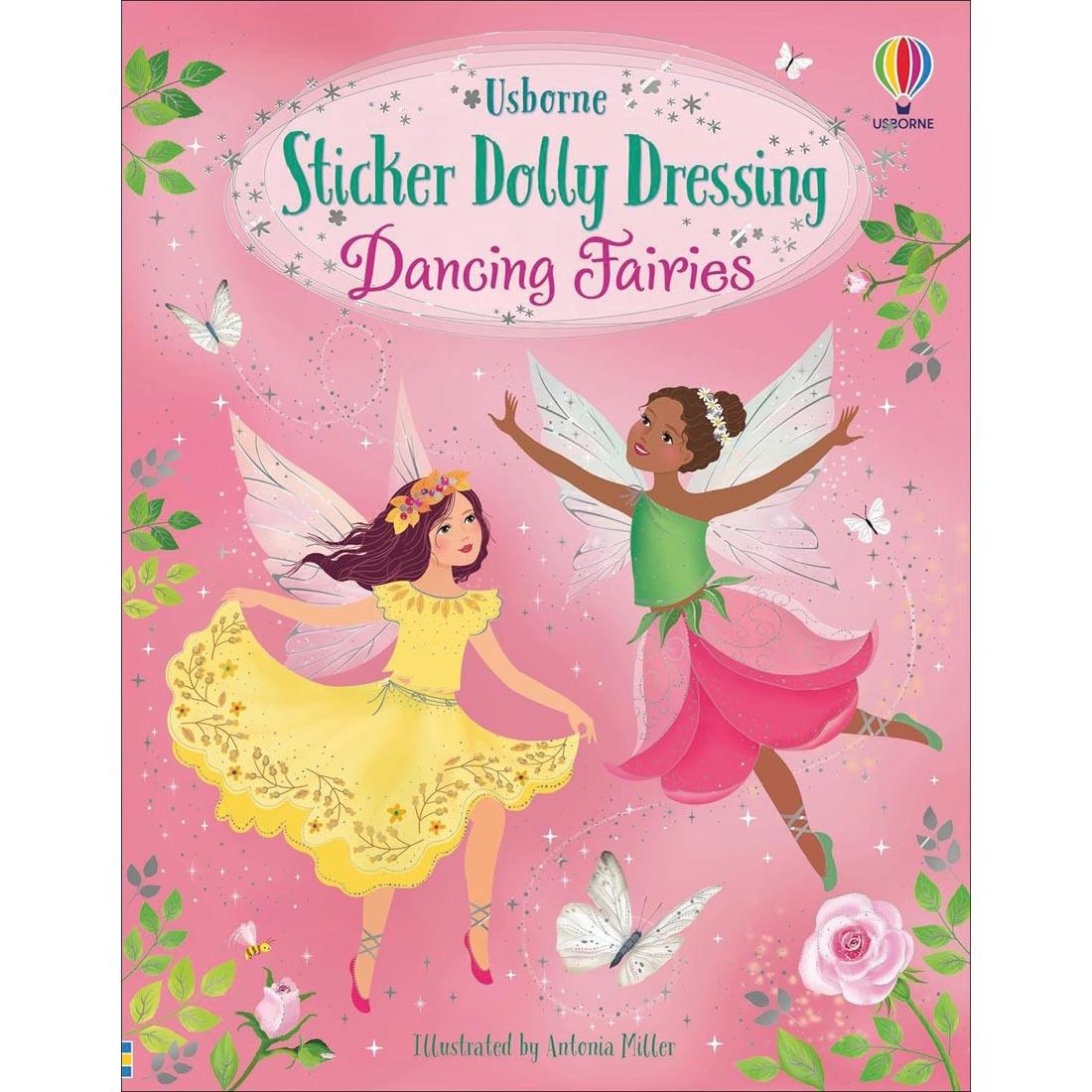 front cover of Dancing Fairies Sticker Dolly Dressing Book by Usborne