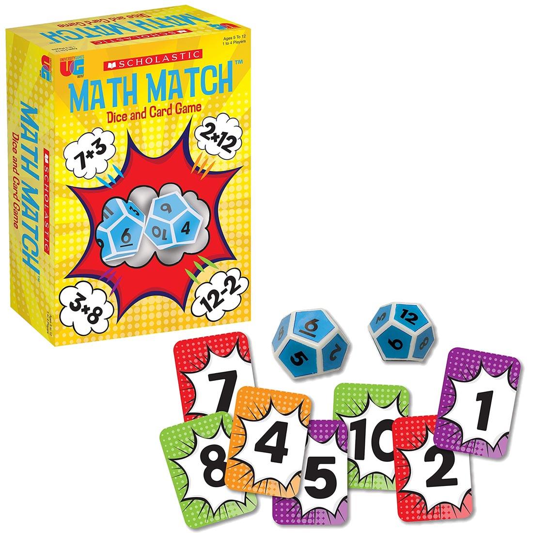 Scholastic Math Match Game