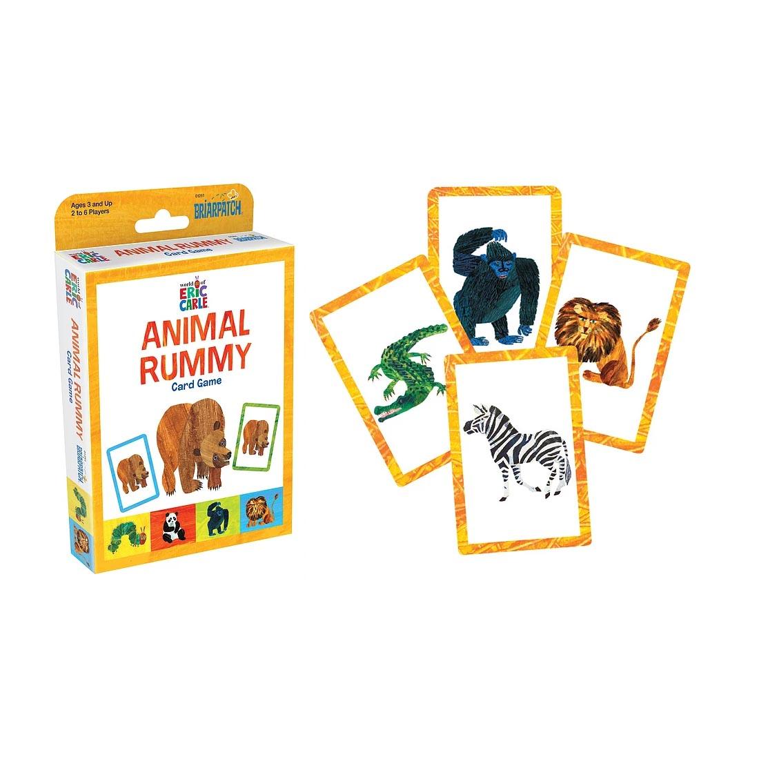 Eric Carle Animal Rummy Card Game