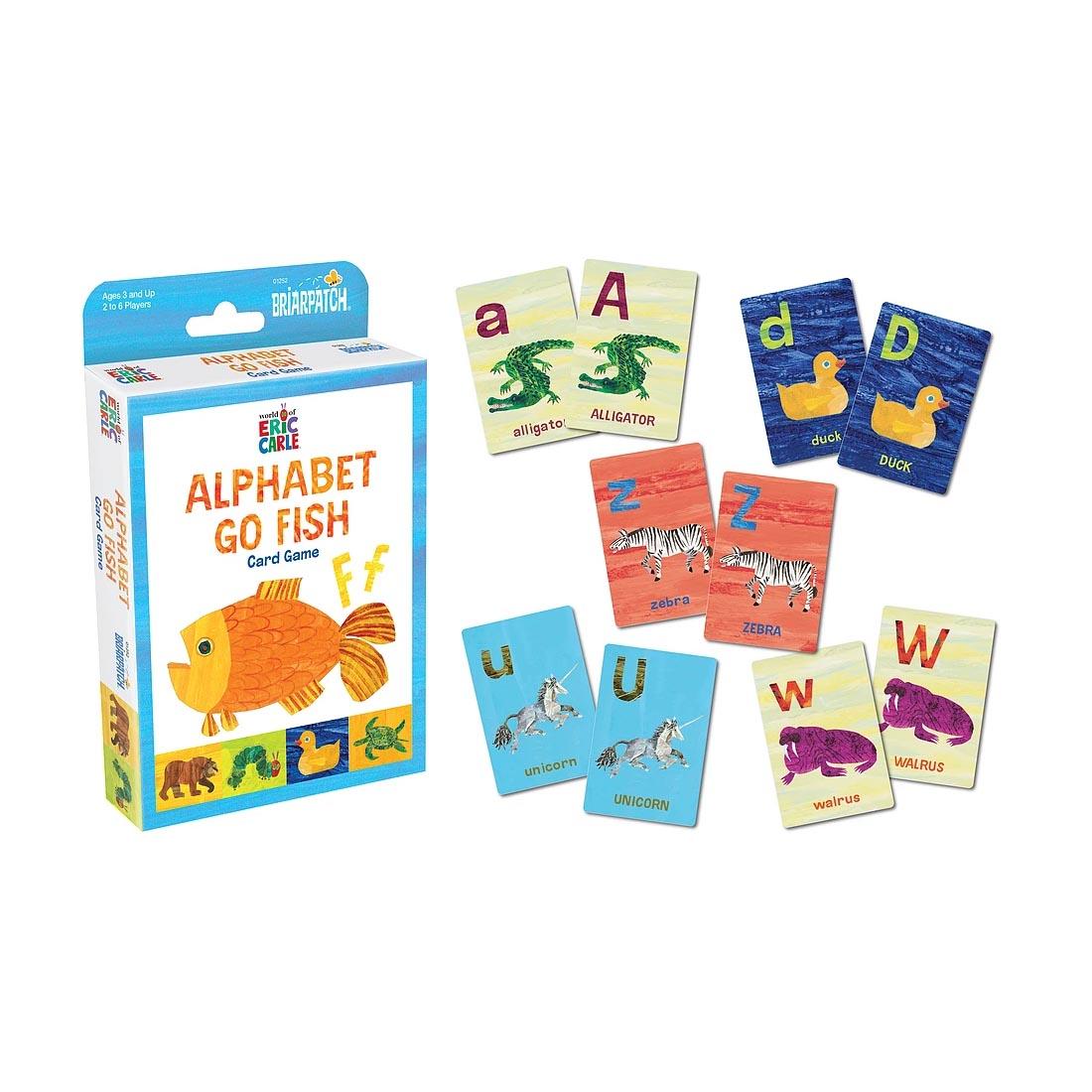 Eric Carle Alphabet Go Fish Card Game